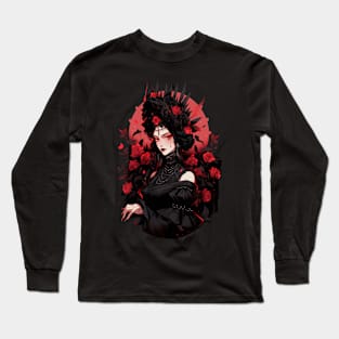 Roses Queen Long Sleeve T-Shirt